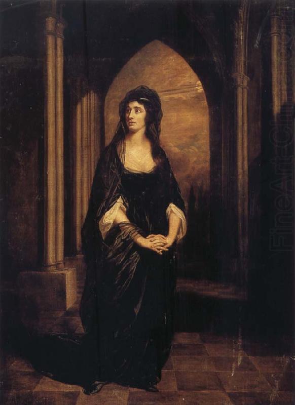 Sarah Siddons as Melancholy-Il Penseroso, Thomas Beach